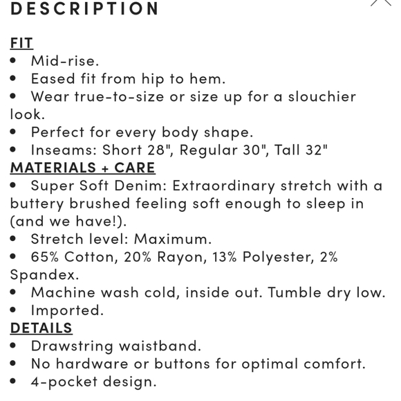 Torrid Pull-On Jeans - Picture 9 of 9